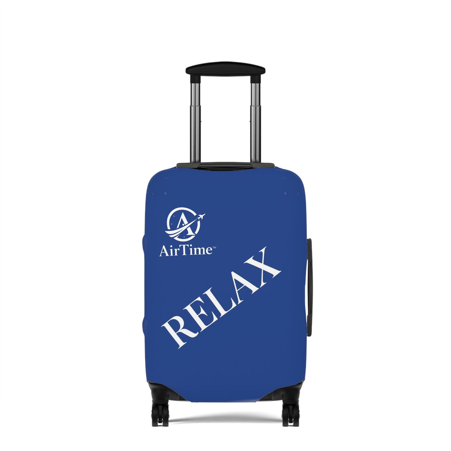 RELAX Luggage Cover — Calm Blue Suitcase Protector by AirTime™